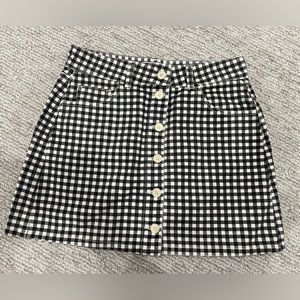 REFORMATION denim miniskirt